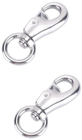 MOBUTOFU 2stücke Drehhaken Für Hängesessel Schwenkmechanismus Tragkraft Für Innen Und Außenbereich Langlebig Und Installieren