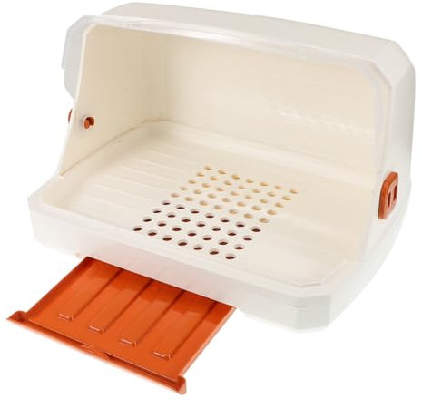 BESTonZON Flaschenabtropfgestell Tassentrockner-Organizer Becherhalter Mit Deckel Cup-Organizer-ständer Desktop-Becher-Organizer Getränkehalter-Organizer Wasserbecherhalter-Organizer Weiß Pp