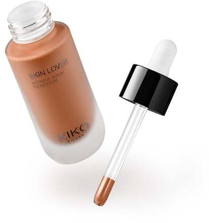 KIKO Milano Skin Lover Intensive Serum Foundation 8.5WR, Feuchtigkeitsspendende Serum-Foundation Mit Langem Halt
