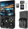 QuazarPyon Console de Jeu Portable，128G (noir)