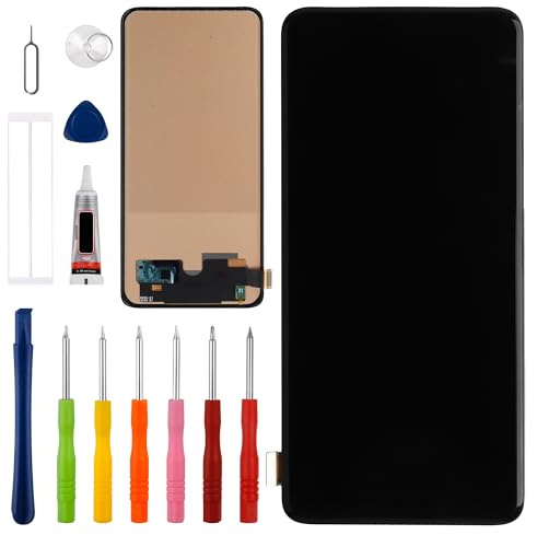 Vvsialeek Ersatz LCD Display Kompatibel Für Oneplus 1+7 Pro（1+7T Pro） LCD Touch Screen with Toolkit-Keine Fingerprint