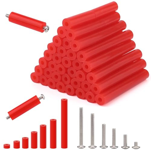 Nexlynk 195Pcs Back Box Spacer Kit, Socket Spacers with Mounting Screws | Recessed Socket Repair and Depth Adjustment for Electrical Back Boxes, Wall Plate Alignment, Switch Installation and DIY Work