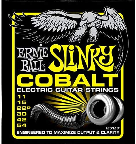 Ernie Ball 2727 Beefy Slinky Gitarrensaiten (für Elektrogitarre, 112727) 2 Sets