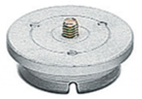 Manfrotto 400PL-MED 23MM Tall Medium Quick Release Plate for 400 and 3263 Geared Heads,Silver
