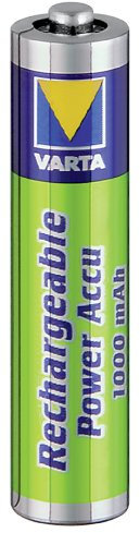 Varta Akku Micro 1,2V NI-Mh Power, 1000Mah