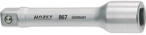 HAZET 867-4 Verlängerung, 1/4 Zoll, 6.3 mm, 101,5 mm