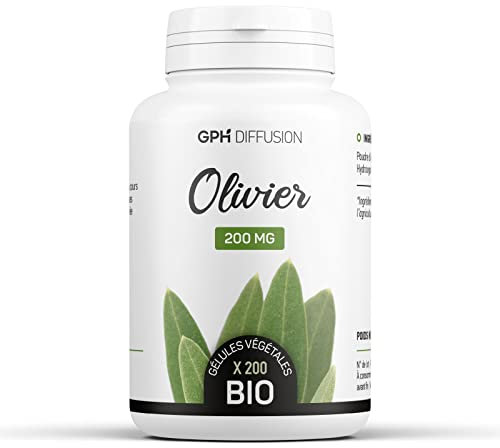 Olivier Bio - 200 mg - 200 gélules végétales