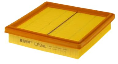 HENGST - Luftfilter E824L - Luft-Filtereinsatz für KFZ