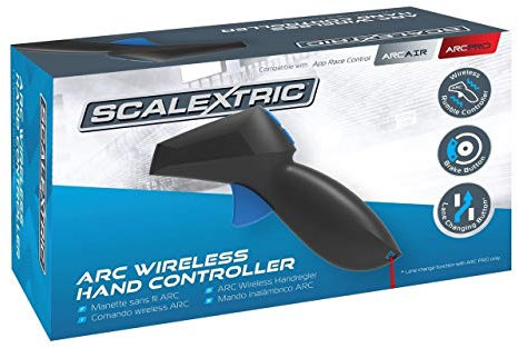 Scalextric C8438 ARC Air/Pro kabelloser Handcontroller, schwarz