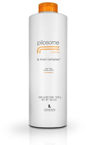 LENDAN Pilosome Stimul B-Trixil Complex Shampoo gegen Haarausfall, 1000 ml, stimuliert das Haarwachstum, erhöht die Widerstandskraft von dünnem, geschwächtem Haar, weiches und seidiges Haar