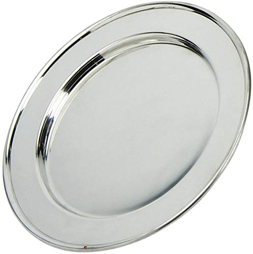 I LUV LTD Zinnteller Glatt Poliert Feines Englisches Zinn 5 127mm