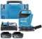 Makita DBO180 18V Random Orbit Sander with 2 x 6Ah Batteries, Charger, Case