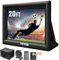 VEVOR Pantalla de Cine Inflable 4,2x2,5 m, Pantalla de Proyector Portátil 3D 20 pies con Tamaño Inflado 5,12x2x3,41 m, Pantalla Inflable Exterior con Soplador de Aire Blanco y Negro Pantalla Lavable