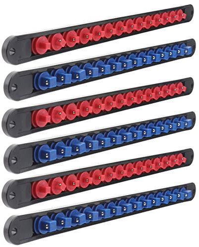 POPETPOP Lot de 6 supports de rangement pour douilles 1/2/3/8/1/4