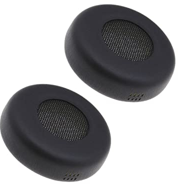 Be In Your Mind 1 Paar Ohrpolster aus Protein Leder Schaum für Kopfhörer Ersatz Ohrpolster kompatibel mit Jabra Evolve 20 20se 30 30II 40 65 65+ Headset