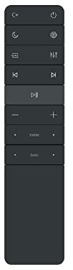 Loewe Remote Klang mr, Fernbedienung für Loewe Klang mr Produkte, Elegante Steuerung, kompatibel mit Loewe Klangerlebnis