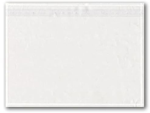 Dönges Dokumententasche Blanko DIN A5, Polyethylen, selbstklebend (Dokumentenhülle Lieferscheinhülle Lieferscheintasche Dokumentenhüllen Dokumententaschen Lieferscheinhüllen) (Pack à 250 Stück)