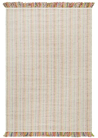 Wecon Home Kids Durrie Handweb-Teppich, 200 x 290 cm, Multicolor