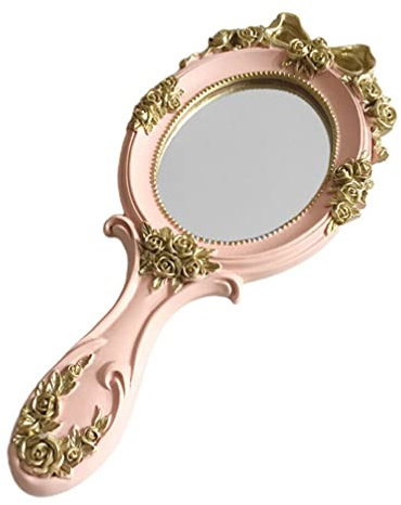 FOMIYES Miroir De Poche Style Femme Miroir Cosmétique Outil Maquillage Maison Compact Léger Surface Haute Définition