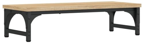 vidaXL Monitorständer Sonoma-Eiche 55x23x14 cm Holzwerkstoff