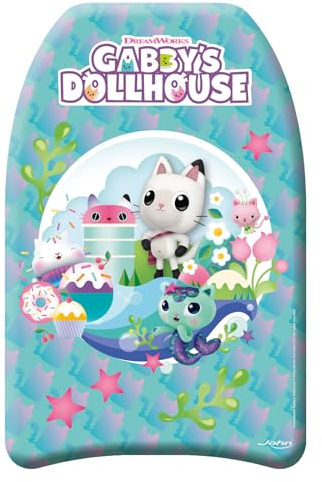 John Planche de Natation Gabby´s Dollhouse Bodyboard 42 cm Assorti Vert ou Violet