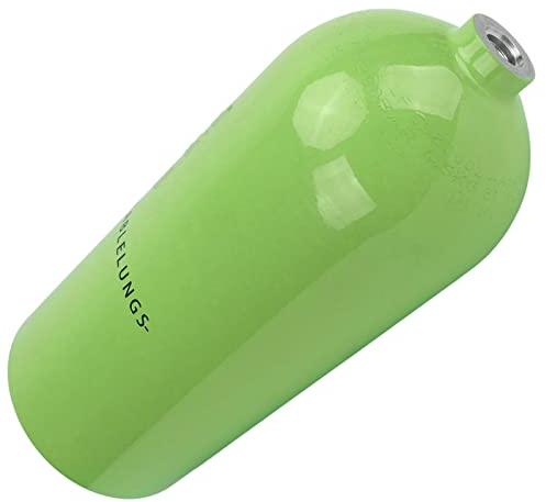 Generic DIDEEP - Botella de buceo de 3 litros de capacidad, pequeña botella de oxígeno para rescate de agua, visitas turísticas, fuente de aire de repuesto (verde), Generich9vd2gzfpg-13