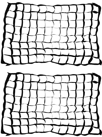 Ronlok 2X Fotografie Honeycomb Grid für 50 x 70Cm / 20 x 28 Softbox Studio Strobe Umbrella Softbox