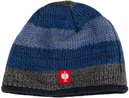Engelbert Strauss Unisex - Erwachsene Strickmütze e.s.Motion 2020, Farbe:Graphit/enzianblau, Größe:S/M