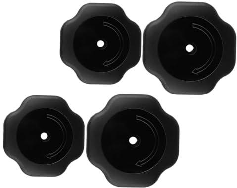 MOLUCKFU 4stücke Knöpfe Für Schnellkochtopfdeckel Kunststoffknöpfe Ersatzknöpfe Griffe Für Topfdeckel Topfdeckelknöpfe Ersatz Für Topfdeckelknöpfe Hochtemperaturbeständige Knöpfe