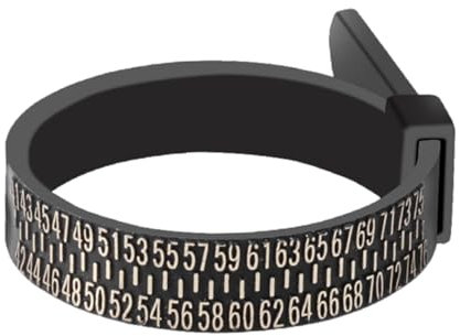 Baguier Mesureur Mesure de Taille de Doigt pour Jauge de Doigt Outil Fiançailles Mariage Calibreur