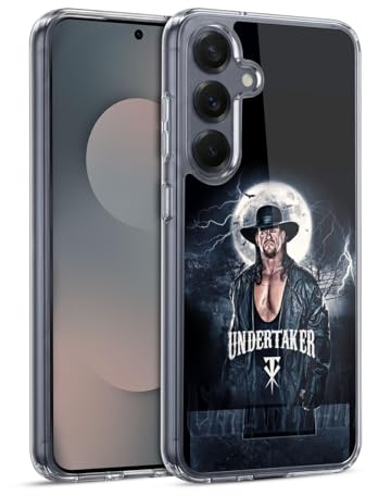 Head Case Designs Offizielle WWE Portrait The Undertaker Gelhülle [Militärischer Schutzgrad] Kompatibel Mit Samsung Galaxy S25 Und Kompatibel Mit MagSafe