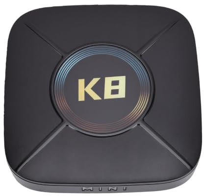 Plyisty 14 TV Box 4K Streaming Box, Quad Core RK3518 2GB RAM 16GB ROM, WiFi 6 Dual Band 2.4G 5G, HDR10 HLG HD2.0b RGB Mood Light, USB 3.0 TF Card 256GB für
