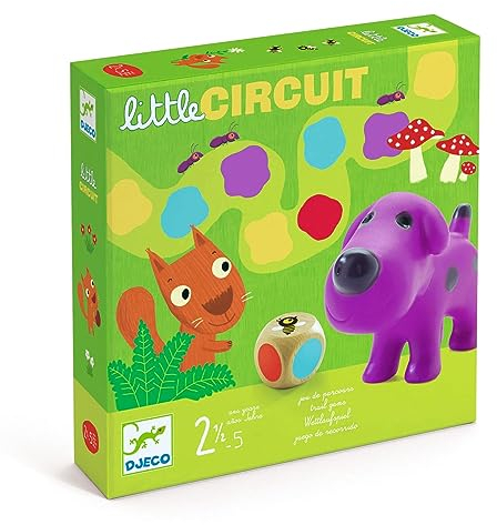 Djeco 84272 Little Circuit, Multicolour