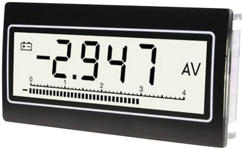 TDE INSTRUMENTS dpm802-tw Voltmeter und Amperemeter Spannung: 0 1 mV – 300 V CC/CA Strom: 0 1 µA – 10 A CC