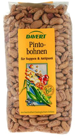 Davert Pintobohnen, 4er Pack (4 x 500 g) - Bio