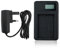 Mains Battery Charger for Panasonic Lumix DMC-FX40, DMC-FX48, DMC-FX60, DMC-FX65, DMC-FX66, DMC-FX70, DMC-FX75, DMC-FX550, DMC-FX580 and DMC-FX700 Digital Cameras - Replacement for Panasonic Quick Charger DE-A59, DE-A60, DE-A60B for DMW-BCF10E, DMW-BCF10 Battery - AAA Products®