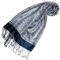 Lorenzo Cana Luxus Pashmina Damen Schal Schaltuch jacquard gewebt 100% Seide 70 x 190 cm Paisley Muster Seidenschal Seidentuch Seidenpashmina harmonische Farben 78173