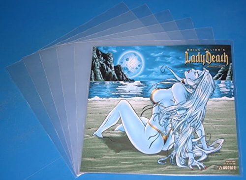 Mari-Medienverpackungen LP Hüllen 12 Schutz für Vinyl Langspielplatten (100 St.) 325 x 325 x 0,150 die dicken auch für Doppelalbum