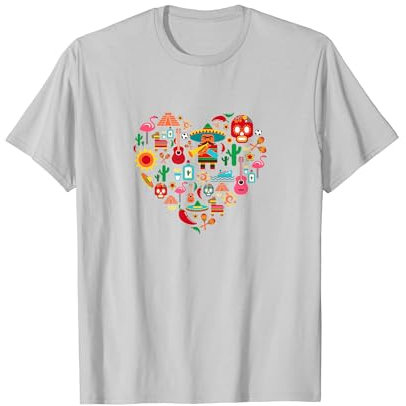 I love Mexiko | Süßes mexikanischen Kultur Pride Mode T-Shirt
