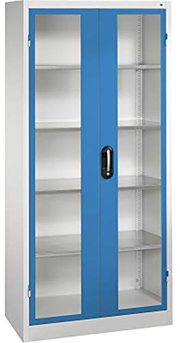 C+P Werkzeugschrank 8920055S10016 Fenstertür 1950x930x400mm lgr/lbl