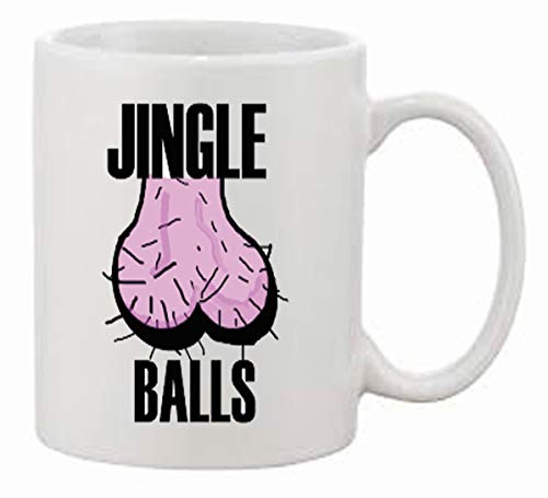 Bedruckte Tasse mit Jingle Balls