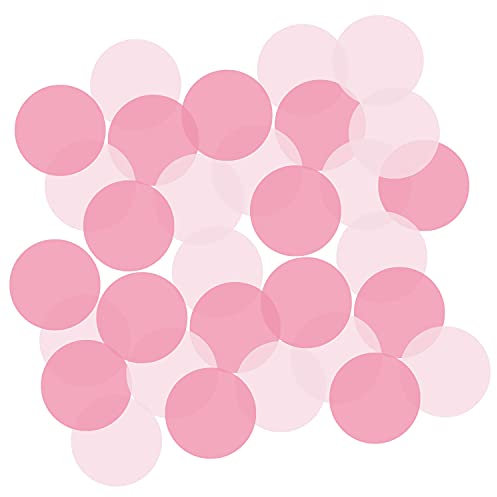 Amscan 360278-55 - The Big Gender Reveal Party Pink Tissue Table Confetti Scatters - 14g