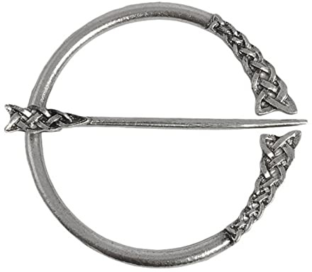 Mode Vintage Brosche Viking Bronze Hohle Gürtelschnalle Spirale Brosche Umhang Pin Verschluss Broschen Retro Mittelalterlichen Nordischen Schmuck