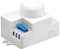 Vetrineinrete® Sensore di movimento a microonde uso interno radar 220-240V rilevatore da 1 a 8 metri rilevamento 360°