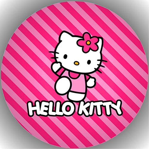 TTS-24 Premium Esspapier Oblate Tortenbild, Essbares Foto für Torten, Tortenaufleger Ø 20cm Hello Kitty T4
