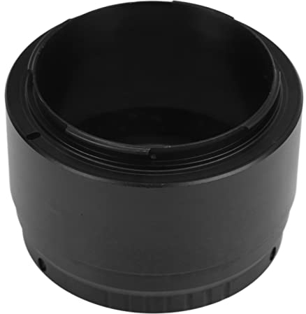 MF-Objektiv-Adapterring, T2-Mount-Objektiv Manueller Konverter für Nikon Z-Mount-Kamera, für Z5 Z50 Z6 Z7 Z6 II Z7 II, T2-Gewinde M42 X 0,75 Mm Objektivring aus Aluminiumlegierung