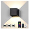 Midore LED Wandbeleuchtung Innen Dekorative Wandlampen, Aussen Wandleuchte, Smart APP LED Wandleuchten im Innen und Außenbereich, RGB Wandbeleuchtung Auf und Ab Leuchten