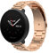 ToVioc 20mm Metall Armband Kompatibel Mit Polar Ignite 3/2/1/3 Titanium, Herren & Damen Rostfreier Edelstahl Ersatzband für Polar Pacer/Unite - Roségold