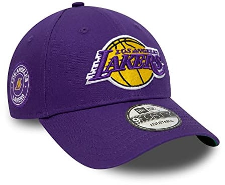 New Era Los Angeles Lakers NBA Cap lila 9Forty Kappe Basketball Teamlogo - One-Size