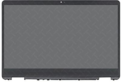 LCDOLED Écran tactile LCD de remplacement pour HP Chromebook x360 14b-cb0033dx 14 WXGA 1366 x 768 avec panneau tactile